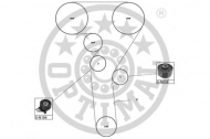Ременный комплект OPTIMAL SK-1410