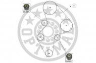 Ременный комплект OPTIMAL SK-1616