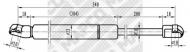 Газовая пружина MAPCO 91572