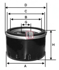 Фильтр SOFIMA S 3258 R