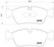 Комплект тормозных колодок PAGID T1446