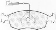 Комплект тормозных колодок QH Benelux BP1002