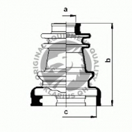 Комплект пыльника QH Benelux QJB273