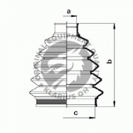 Комплект пыльника QH Benelux QJB742