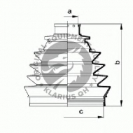 Комплект пыльника QH Benelux QJB2741