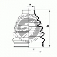 Комплект пыльника QH Benelux QJB745