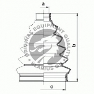 Комплект пыльника QH Benelux QJB1047