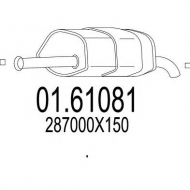 Амортизатор MTS 01.61081
