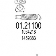 Трубка MTS 01.21100