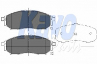 Комплект тормозных колодок KAVO PARTS KBP-6567