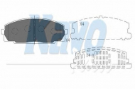 Комплект тормозных колодок KAVO PARTS KBP-9002