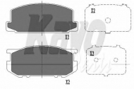 Комплект тормозных колодок KAVO PARTS KBP-9030