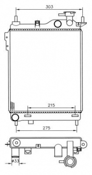 Теплообменник NRF 53359