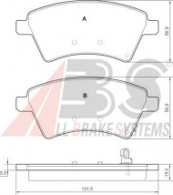 Комплект тормозных колодок A.B.S. 37532 OE
