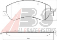 Комплект тормозных колодок A.B.S. 37558 OE