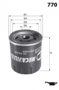 Фильтр MECAFILTER ELH4757
