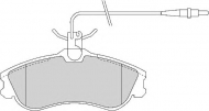 Комплект тормозных колодок NECTO FD6696A