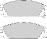 Комплект тормозных колодок NECTO FD6290A