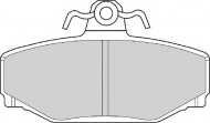 Комплект тормозных колодок NECTO FD6716A