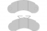 Комплект тормозных колодок NECTO FD6599V