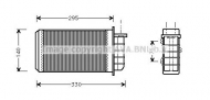 Теплообменник AVA QUALITY COOLING FT6183