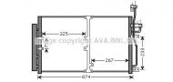 Конденсатор AVA QUALITY COOLING OL5425