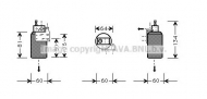 Осушитель AVA QUALITY COOLING OLD143