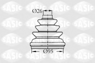 Комплект пыльника SASIC 2933953