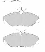Комплект тормозных колодок ABEX AVR103