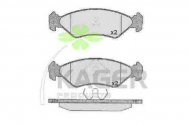 Комплект тормозных колодок KAGER 35-0136