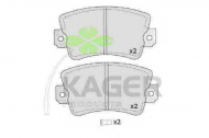 Комплект тормозных колодок KAGER 35-0148