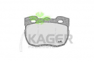 Комплект тормозных колодок KAGER 35-0292