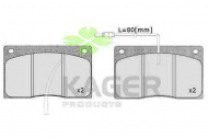 Комплект тормозных колодок KAGER 35-0416