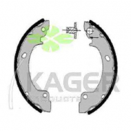 Комлект тормозных накладок KAGER 34-0082
