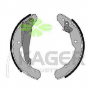 Комлект тормозных накладок KAGER 34-0357