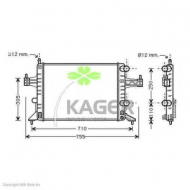 Теплообменник KAGER 31-0810