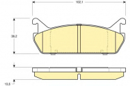 Комплект тормозных колодок GIRLING 6108879