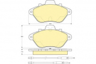Комплект тормозных колодок GIRLING 6109563
