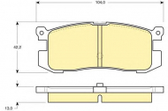 Комплект тормозных колодок GIRLING 6110259