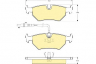 Комплект тормозных колодок GIRLING 6112582
