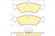 Комплект тормозных колодок GIRLING 6112632