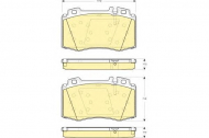 Комплект тормозных колодок GIRLING 6114549