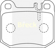 Комплект тормозных колодок BRECK 23157 00