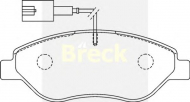 Комплект тормозных колодок BRECK 23711 00 W