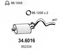 Амортизатор ASSO 34.6016