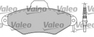 Комплект тормозных колодок VALEO 597164