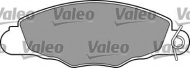 Комплект тормозных колодок VALEO 597328