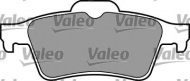 Комплект тормозных колодок VALEO 597354