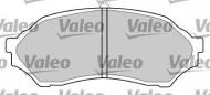 Комплект тормозных колодок VALEO 597461