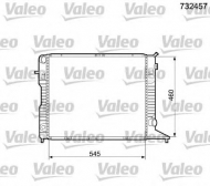 Теплообменник VALEO 732457